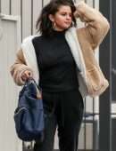 Selena Gomez Outside a Studio in Los Angeles