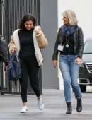 Selena Gomez Outside a Studio in Los Angeles