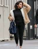 Selena Gomez Outside a Studio in Los Angeles