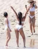 Selena Gomez in Bikini at a Beach in Cabo San Lucas