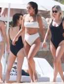 Selena Gomez in Bikini at a Beach in Cabo San Lucas