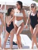 Selena Gomez in Bikini at a Beach in Cabo San Lucas