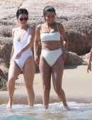 Selena Gomez in Bikini at a Beach in Cabo San Lucas
