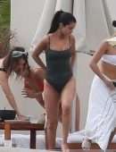 Selena Gomez Booty in Swimsuit in Cabo San Lucas