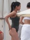 Selena Gomez Booty in Swimsuit in Cabo San Lucas