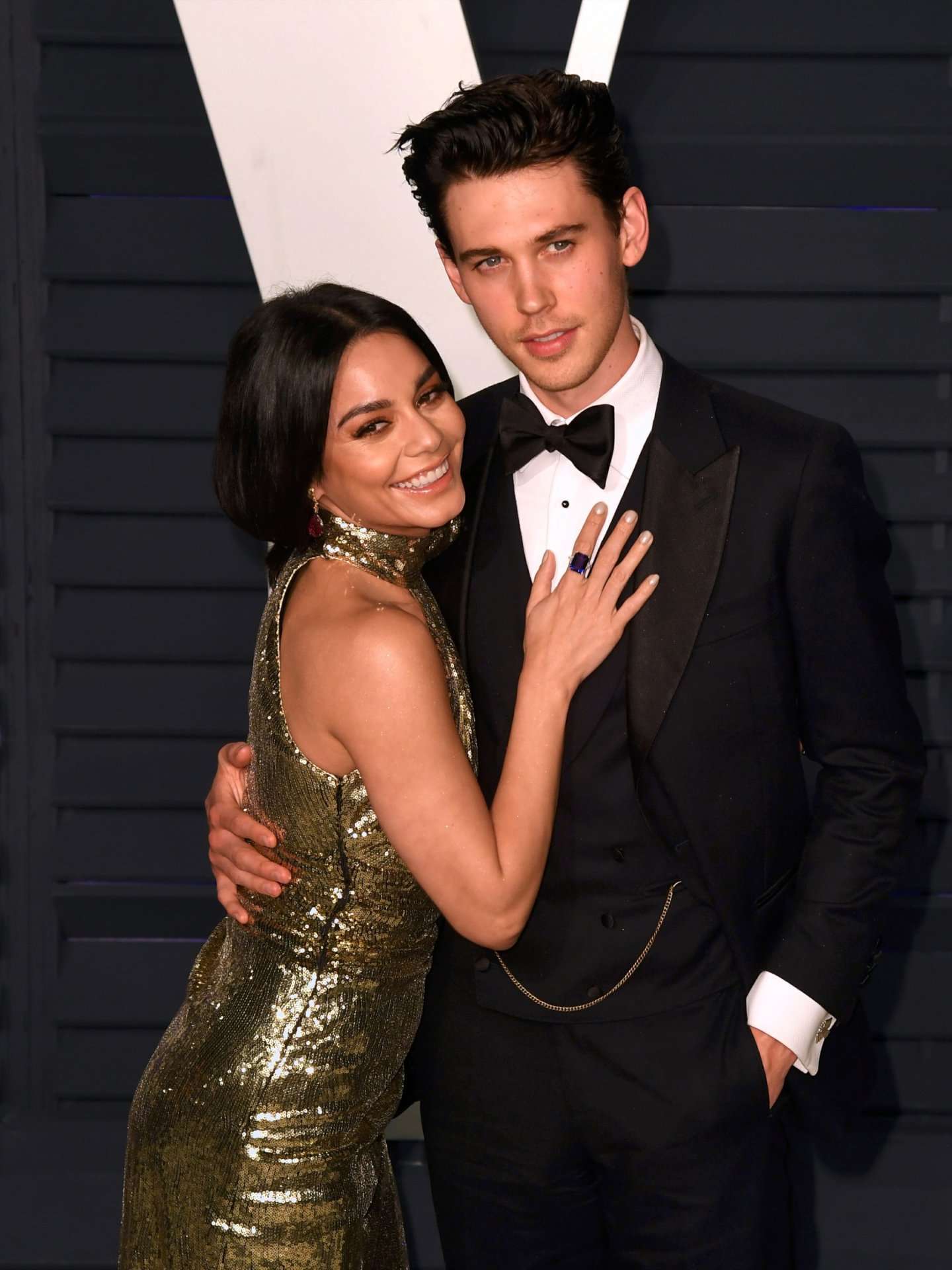 Vanessa Hudgens at 2019 Vanity Fair Oscar Party in Beverly Hills