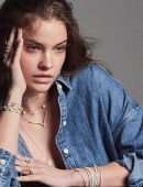 Barbara Palvin in Djula Jewelry Photoshoot 2019