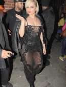 Bebe Rexha in See-through Dress, Out in West Hollywood