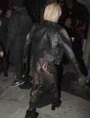Bebe Rexha in See-through Dress, Out in West Hollywood