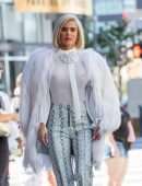 C.J. "Lana" Perry Out and About in Hollywood