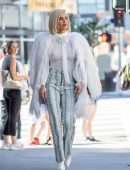 C.J. "Lana" Perry Out and About in Hollywood