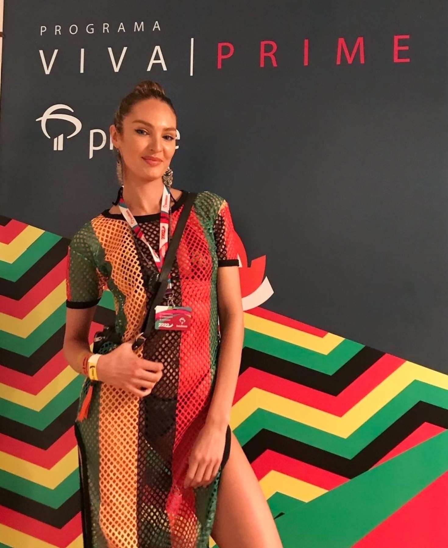 Candice Swanepoel – Programa Viva Prime in Bahia