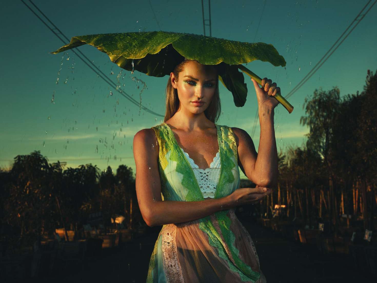 Candice Swanepoel in Vogue Italy Magazine - March 2019