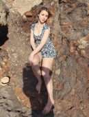 Caylee Cowan for Photoshoot on the Beach in Malibu