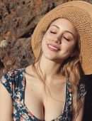 Caylee Cowan for Photoshoot on the Beach in Malibu