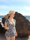 Caylee Cowan for Photoshoot on the Beach in Malibu