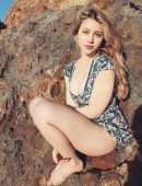 Caylee Cowan for Photoshoot on the Beach in Malibu