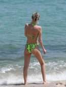 Chantel Jeffries and Sarah Snyder in a Bikini at Miami Beach