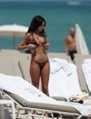 Chantel Jeffries and Sarah Snyder in a Bikini at Miami Beach