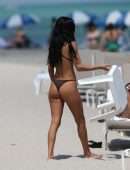 Chantel Jeffries and Sarah Snyder in a Bikini at Miami Beach