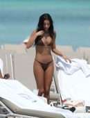Chantel Jeffries and Sarah Snyder in a Bikini at Miami Beach