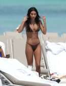 Chantel Jeffries and Sarah Snyder in a Bikini at Miami Beach