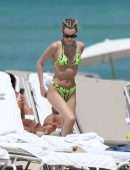 Chantel Jeffries and Sarah Snyder in a Bikini at Miami Beach