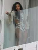 Ciara Out and About in Rio de Janeiro