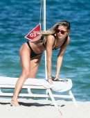 Danielle Knudson in Bikini on a Boat in Miami Beach