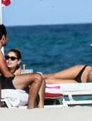 Danielle Knudson in Bikini on a Boat in Miami Beach