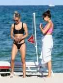 Danielle Knudson in Bikini on a Boat in Miami Beach