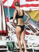 Danielle Knudson in Bikini on a Boat in Miami Beach