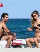 Danielle Knudson in Bikini on a Boat in Miami Beach