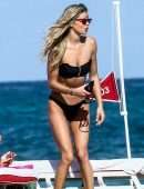 Danielle Knudson in Bikini on a Boat in Miami Beach
