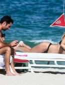 Danielle Knudson in Bikini on a Boat in Miami Beach