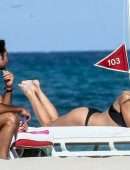Danielle Knudson in Bikini on a Boat in Miami Beach