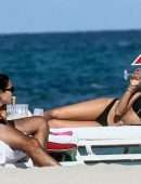 Danielle Knudson in Bikini on a Boat in Miami Beach