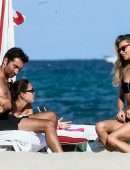Danielle Knudson in Bikini on a Boat in Miami Beach