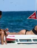 Danielle Knudson in Bikini on a Boat in Miami Beach