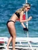 Danielle Knudson in Bikini on a Boat in Miami Beach