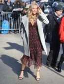 Denise Richards Outside 'Good Morning America' in New York
