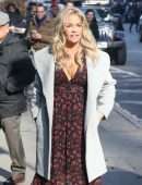 Denise Richards Outside 'Good Morning America' in New York