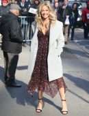 Denise Richards Outside 'Good Morning America' in New York