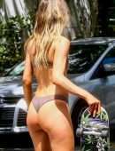 Doutzen Kroes in Bikini for a Photoshoot on the Streets in Miami