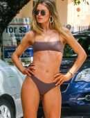 Doutzen Kroes in Bikini for a Photoshoot on the Streets in Miami
