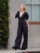 Elle Fanning Filming a Music Video for 'Teen Spirit' in Los Angeles