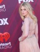 Elle Fanning at iHeartRadio Music Awards 2019 in Los Angeles