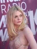 Elle Fanning at iHeartRadio Music Awards 2019 in Los Angeles