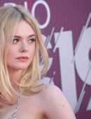 Elle Fanning at iHeartRadio Music Awards 2019 in Los Angeles