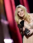 Elle Fanning at iHeartRadio Music Awards 2019 in Los Angeles